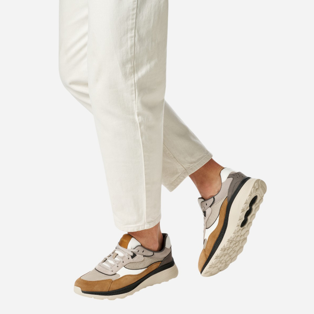 Buty sportowe męskie Geox U Spherica Actif X1 U55HUA01422-C5ZS6 44 Brązowe (8058192248290) - obraz 2