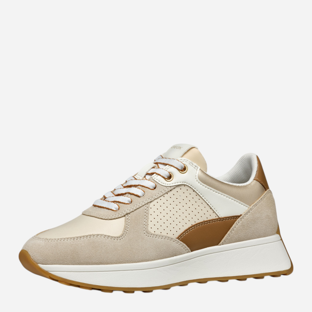 Sneakersy damskie Geox D Amabel D46MDA08522-C1SH6 40 Beżowe (8058192250040) - obraz 4