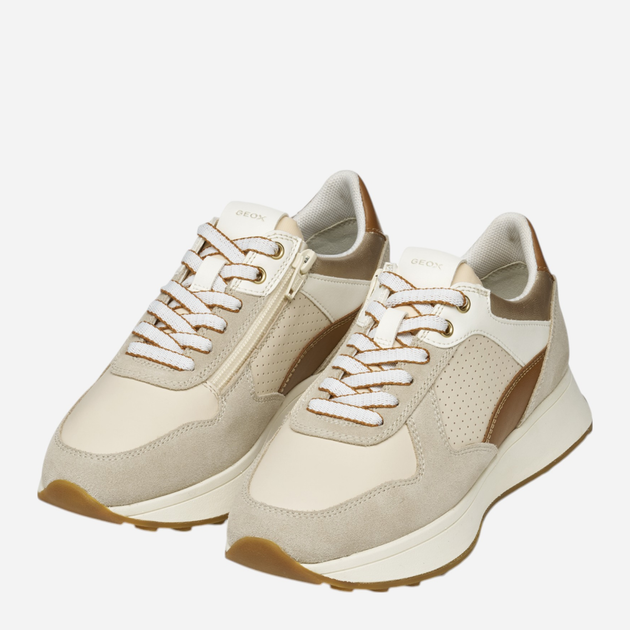 Sneakersy damskie Geox D Amabel D46MDA08522-C1SH6 40 Beżowe (8058192250040) - obraz 6