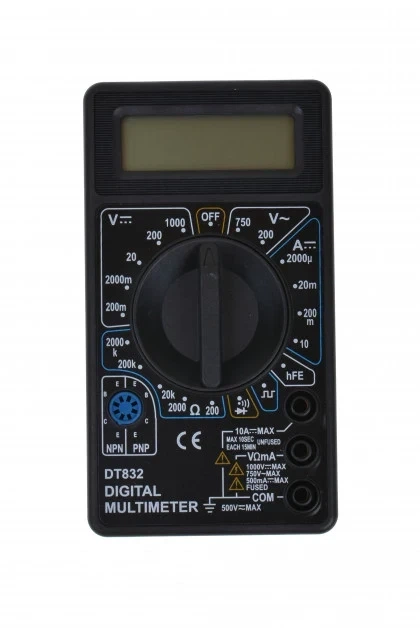 Цифровой мультиметр тестер Digital DT-832B - Фото 1 Цифровой мультиметр тестер Digital DT-832B - изображение 1