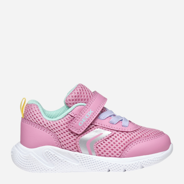 Дитячі кросівки для дівчинки Geox B Sprintye Girl B454TD01454-CE83B 22 Рожеві (8058192160479) - зображення 1