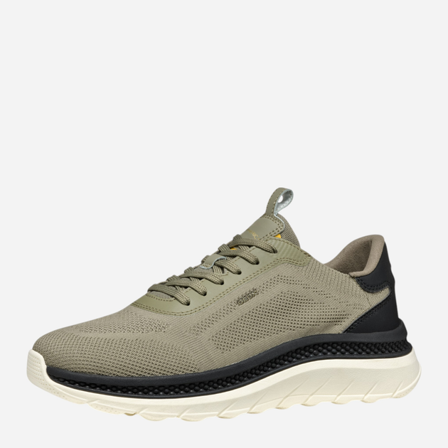 Buty sportowe męskie Geox U Spherica Actif X U55GQA0006K-C3016 43 Khaki (8058192166785) - obraz 4