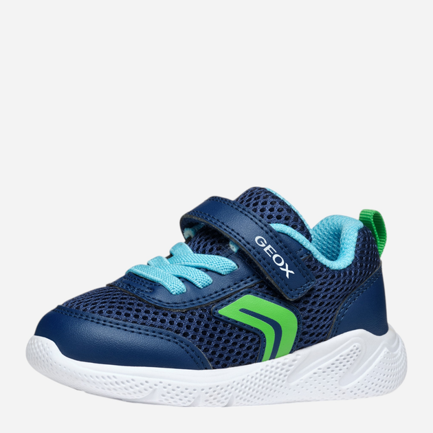 Buty sportowe chłopięce Geox B Sprintye Boy B454UC01454-CF43U 23 Granatowe (8058192160769) - obraz 3