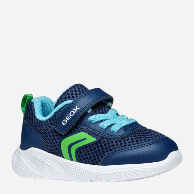 Дитячі кросівки з підсвіткою для хлопчика Geox B Sprintye Boy B454UC01454-CF43U 25 Темно-сині (8058192160783) - зображення 2