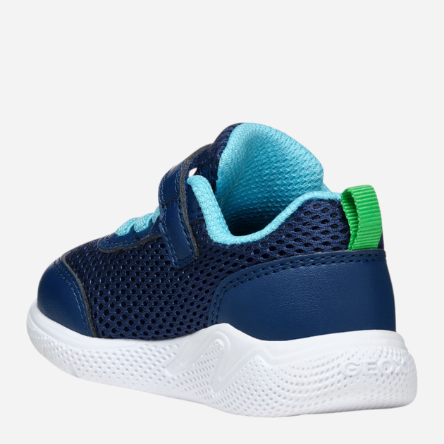 Дитячі кросівки з підсвіткою для хлопчика Geox B Sprintye Boy B454UC01454-CF43U 26 Темно-сині (8058192160790) - зображення 6