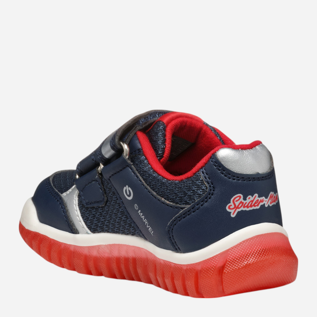 Sneakersy chłopięce na rzepy Geox B Lightyloo Boy B555ZB0BC14-C0735 24 Granatowe (8058192275395) - obraz 5
