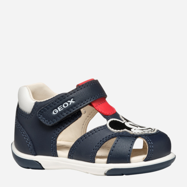 Sandały chłopięce skórzane Geox B Sandal Zapito Boy B556ED08554-C0735 24 Granatowe (8058192265143) - obraz 2