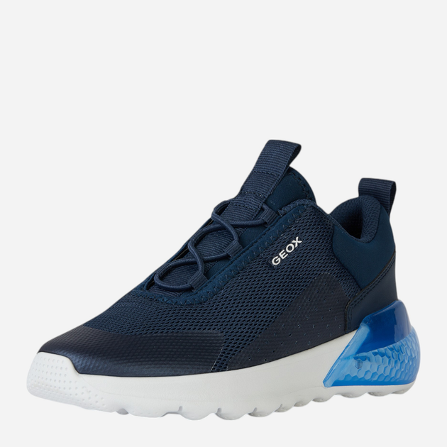 Buty sportowe chłopięce za kostkę Geox J Activart Illuminus J45LYA0149J-C4002 29 Granatowe (8056206584761) - obraz 3