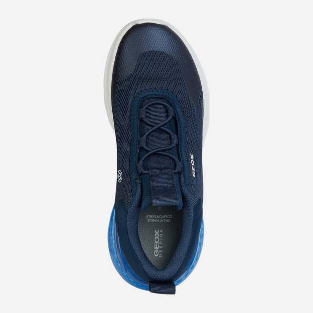 Buty sportowe chłopięce za kostkę Geox J Activart Illuminus J45LYA0149J-C4002 27 Granatowe (8056206584747) - obraz 6