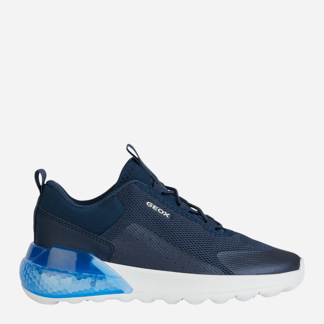Buty sportowe młodzieżowe chłopięce za kostkę Geox J Activart Illuminus J45LYA0149J-C4002 36 Granatowe (8056206584839) - obraz 1