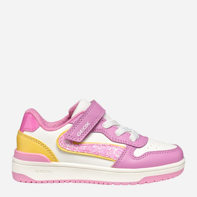 Дитячі кеди для дівчинки Geox J Washiba Girl J55HXA0BCEW-C8F2V 28 Рожеві (8058192231933) - зображення 1