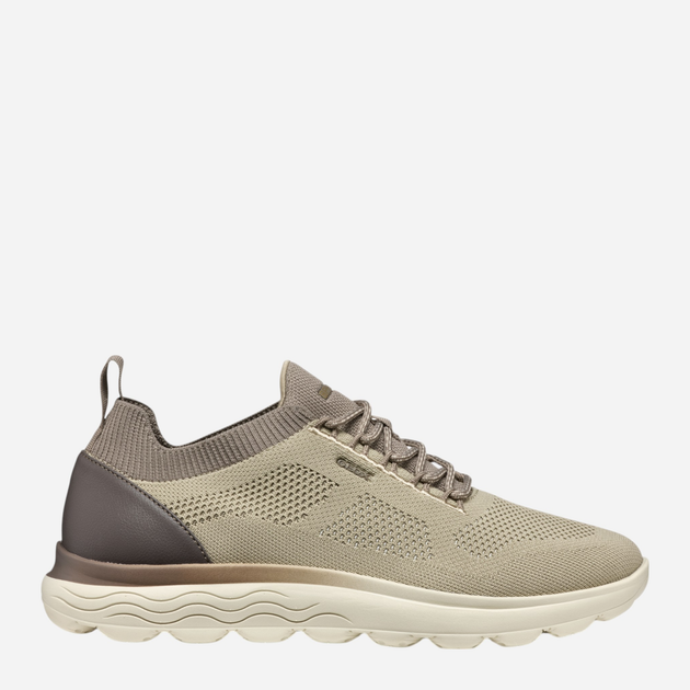 Buty sportowe męskie Geox U Spherica U55BYE0009T-C5124 42 Ciemnobeżowe (8058192142031) - obraz 1