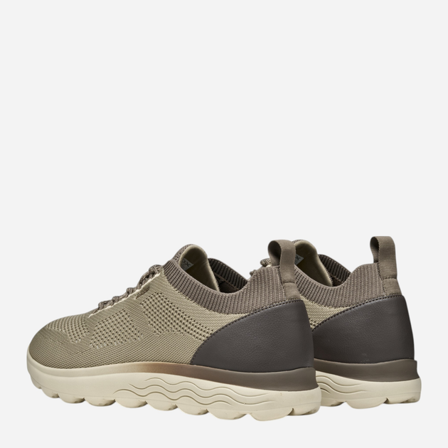Buty sportowe męskie Geox U Spherica U55BYE0009T-C5124 43 Ciemnobeżowe (8058192165092) - obraz 5