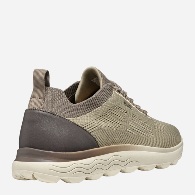 Buty sportowe męskie Geox U Spherica U55BYE0009T-C5124 46 Ciemnobeżowe (8058192165122) - obraz 8