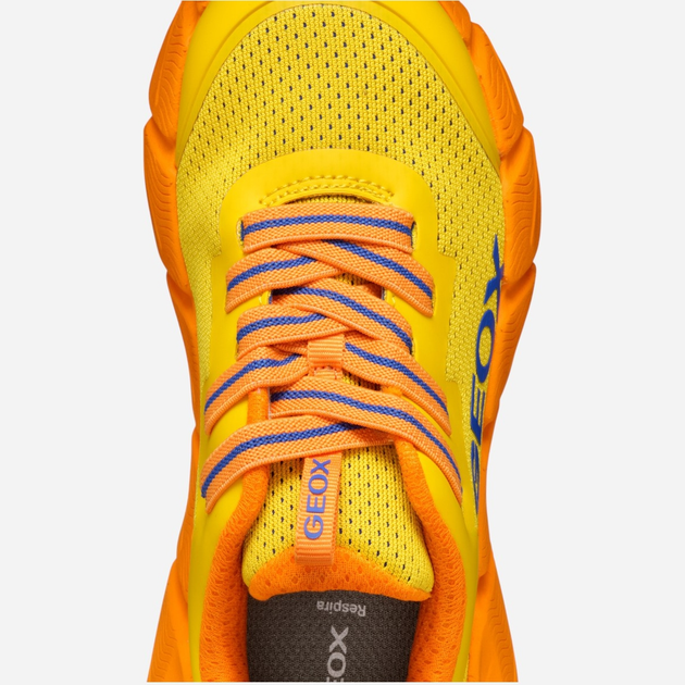 Sneakersy młodzieżowe chłopięce Geox J Flexyper Fast Boy J46N1A0149J-C0578 35 Pomarańczowe (8058192148590) - obraz 10