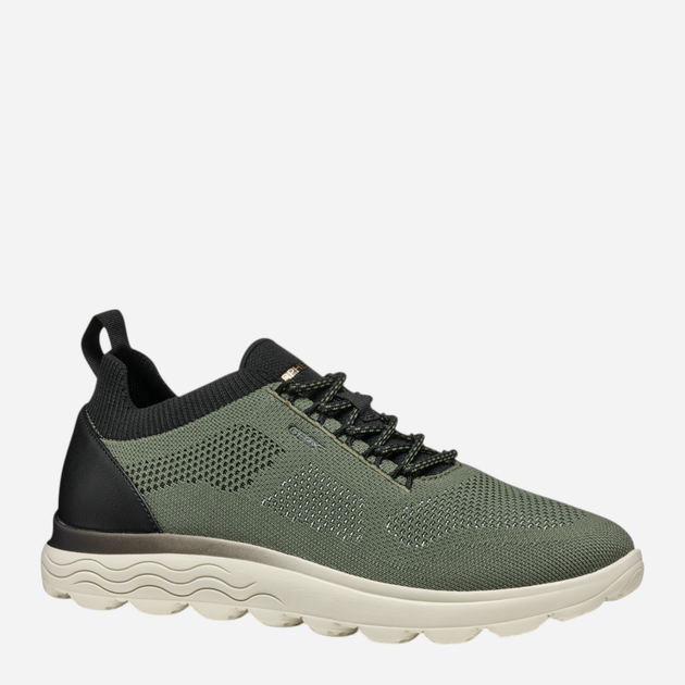 Buty sportowe męskie Geox U Spherica U55BYE0009T-C0450 46 Zielone (8058192164910) - obraz 3