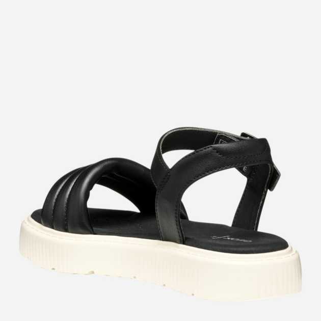 Підліткові сандалії для дівчинки Geox J Sandal Kodette Gir J55DBA000BC-C9999 39 Чорні (8058192266195) - зображення 6
