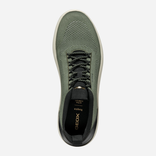 Buty sportowe męskie Geox U Spherica U55BYE0009T-C0450 44 Zielone (8058192164897) - obraz 9