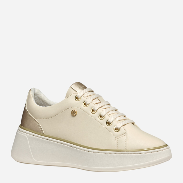 Sneakersy damskie Geox D Sunnetty D55YHA054AJ-C1S2L 38 Beżowe (8058192263590) - obraz 3
