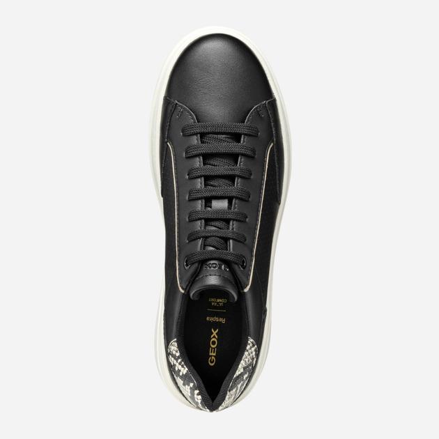 Sneakersy damskie Geox D Spherica Ecub-2 D55WVB0BCAR-C0023 39 Czarne (8058192263309) - obraz 5