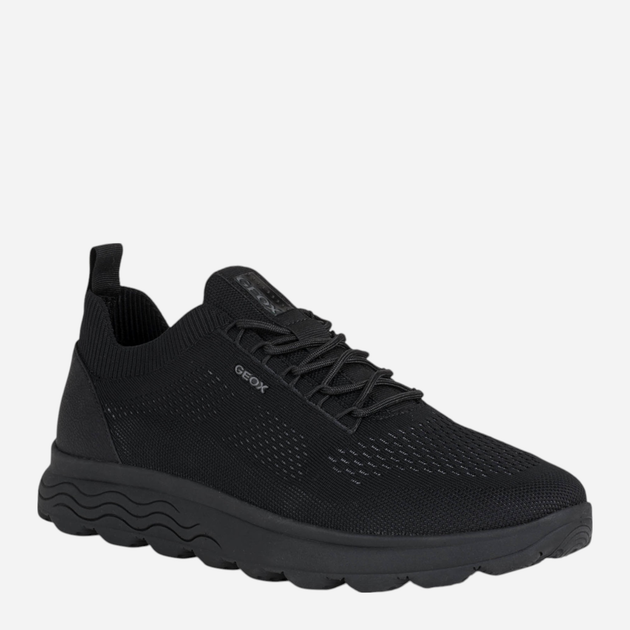 Sneakersy męskie Geox GEOU15BYA0006KC9997 45 Czarne (8050036301345) - obraz 3