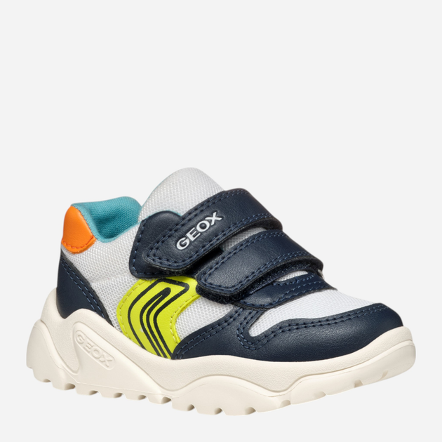 Sneakersy chłopięce na rzepy Geox B Ciufciuf Boy B555RA01454-C0899 23 Wielobarwne (8058192185113) - obraz 2