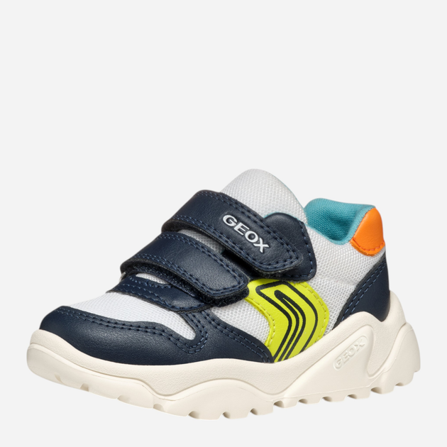 Sneakersy chłopięce na rzepy Geox B Ciufciuf Boy B555RA01454-C0899 23 Wielobarwne (8058192185113) - obraz 3