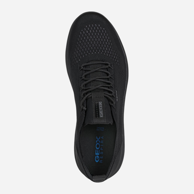 Buty sportowe męskie Geox U Spherica U15BYA0006K-C9997 42 Czarne (8050036301314) - obraz 7
