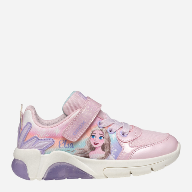 Buty sportowe dzięcięce dla dziewczynki na rzepy Geox J Fadinlight Girl J55M4E0ANKC-C8842 29 Różowe (8058192233272) - obraz 1