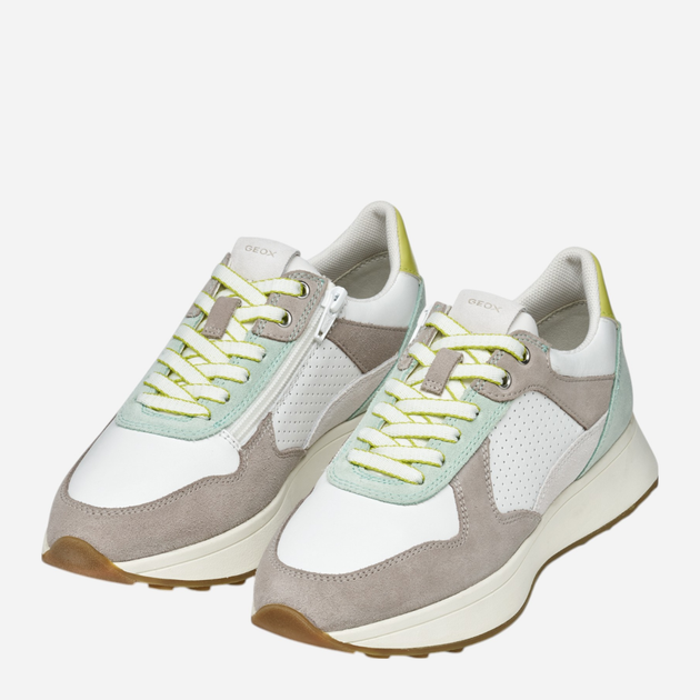 Sneakersy damskie Geox D Amabel D46MDA08522-C0284 38 Białe (8058192249969) - obraz 6