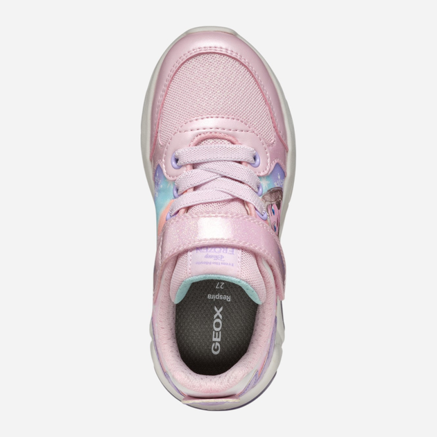 Buty sportowe dzięcięce dla dziewczynki na rzepy Geox J Fadinlight Girl J55M4E0ANKC-C8842 31 Różowe (8058192233296) - obraz 8