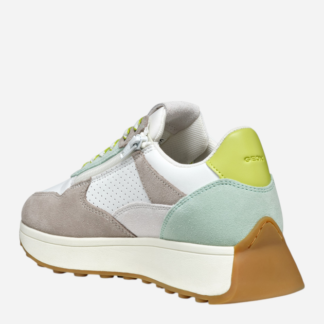 Sneakersy damskie Geox D Amabel D46MDA08522-C0284 41 Białe (8058192249990) - obraz 7