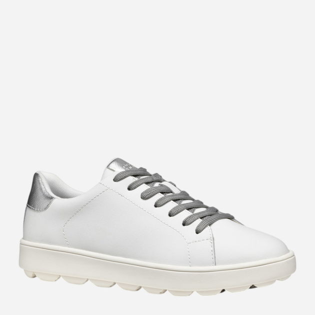 Sneakersy damskie Geox D Spherica Ecub-1 D45WEA09BNF-C0007 38 Białe (8058192279089) - obraz 2