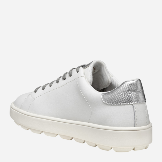 Sneakersy damskie Geox D Spherica Ecub-1 D45WEA09BNF-C0007 38 Białe (8058192279089) - obraz 3