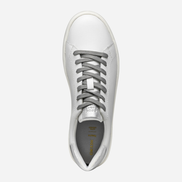 Sneakersy damskie Geox D Spherica Ecub-1 D45WEA09BNF-C0007 36 Białe (8058192279072) - obraz 5