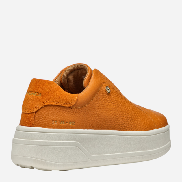 Sneakersy damskie Geox D Spherica Ecub-2 D55WVA04622-C2008 36 Pomarańczowe (8058192184536) - obraz 4