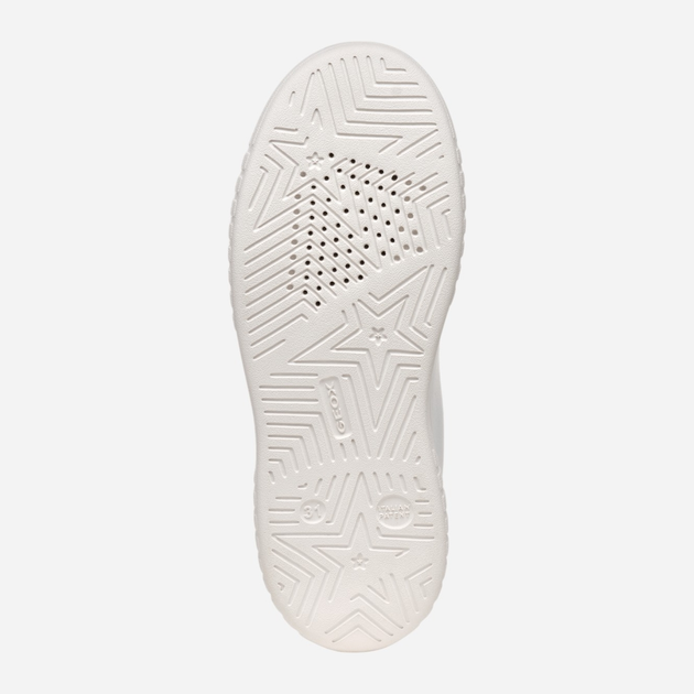 Sneakersy dziecięce dla dziewczynki Geox J Mikiroshi Girl J45DVA0BCQD-C0653 30 Białe (8058192182396) - obraz 6