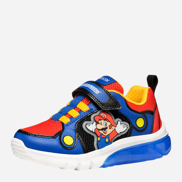 Buty sportowe chłopięce świecące Geox J Ciberdron Boy J55LBF01454-C0833 31 Wielobarwne (8058192253942) - obraz 3
