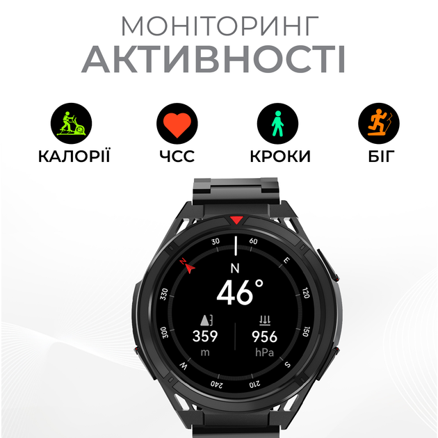 Смарт-часы HiFuture Active Black/Red (active.black-red) - изображение 8