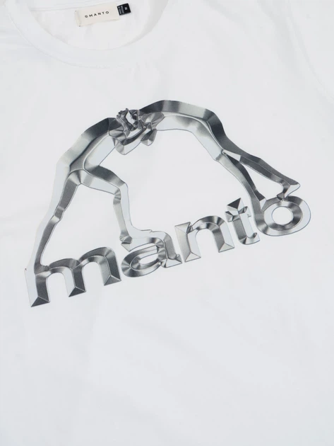 Футболка MANTO t-shirt METAL White L - Фото 2 Футболка MANTO t-shirt METAL White L - изображение 2