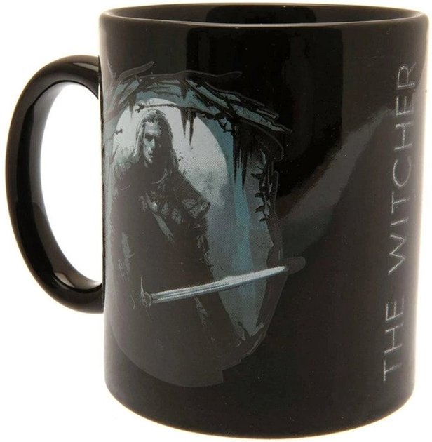 Zestaw prezentowy Pyramid The Witcher The Hunter Map kubek 300 ml + podkładka + brelok (5050293857749) - obraz 3