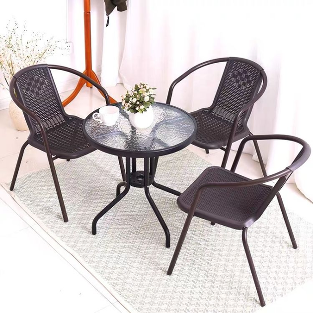 Stolik ogrodowy 60 cm ModernHome by Multistore (5903089060147) - obraz 6