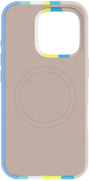Панель Evelatus Multi-Colored Silicone Case With MagSafe для Apple iPhone 16 Pro Max Beige Cream (4752192091736) - зображення 4
