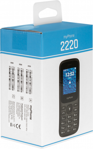 Telefon komórkowy MyPhone 2220 PL, EN Black (TEL000672) - obraz 9