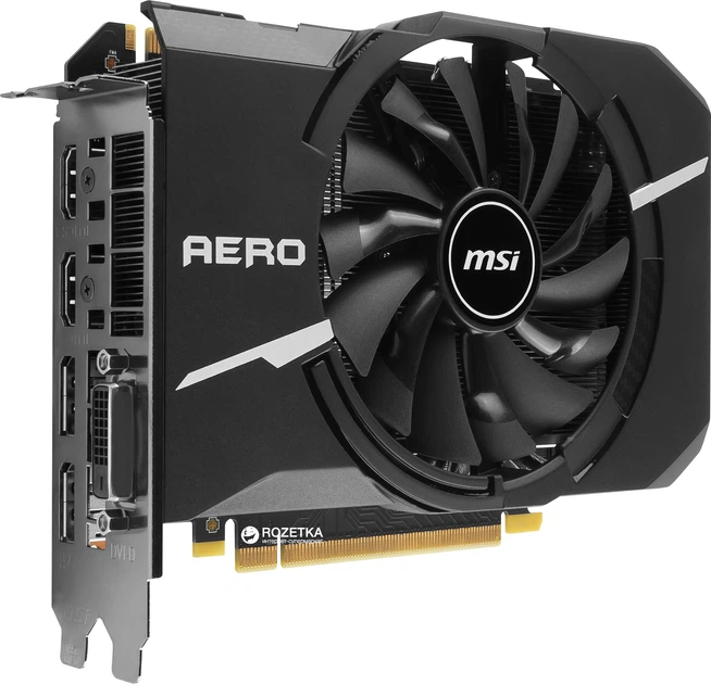 Видеокарта MSI PCI-Ex GeForce GTX 1070 AERO ITX 8GB GDDR5 (256bit