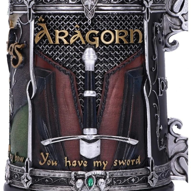Kufel kolekcjonerski Nemesis Now Lord of the Rings The Fellowship Tankard 15.5 cm (0801269146054) - obraz 3