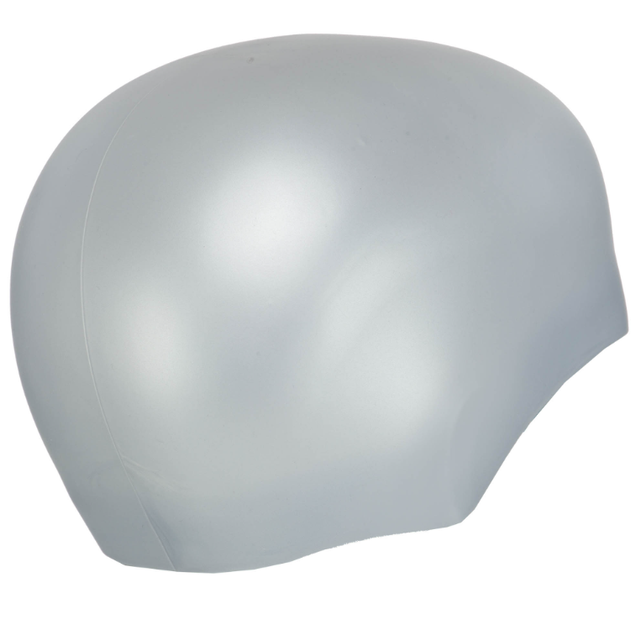 Шапочка для плавання YAR-SPORT D-CAP FINA Approved M053701, розмір L (силікон, срібний) - изображение 5