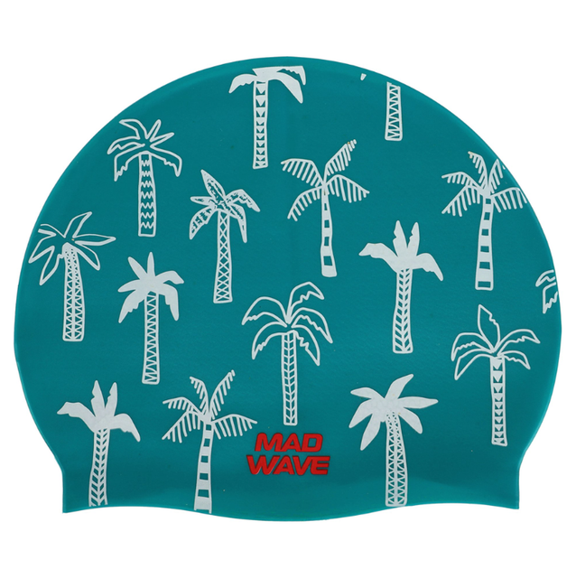 Шапочка для плавання YAR-SPORT PALM TREE M055330 (силікон, зелений) - Фото 3 Шапочка для плавання YAR-SPORT PALM TREE M055330 (силікон, зелений) - изображение 3