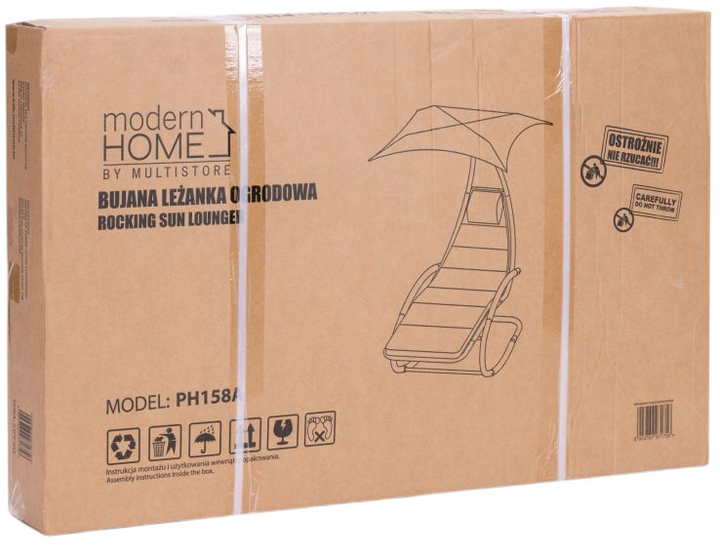 Шезлонг ModernHome by Multistore (5903769971763) - зображення 10