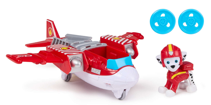 Pojazd Spin Master Psi Patrol Air Rescue Marshall Hero Hydro Plane 6071174 (0681147036765) - obraz 4